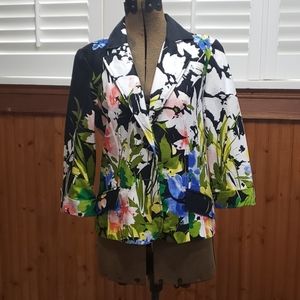 Floral blazer size S